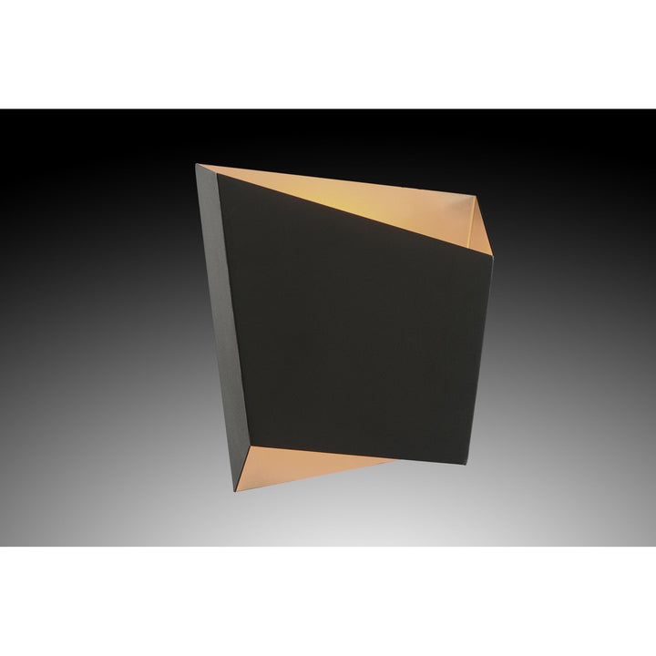 Mantra M6222 Asimetric Wall Light Rhombus Black