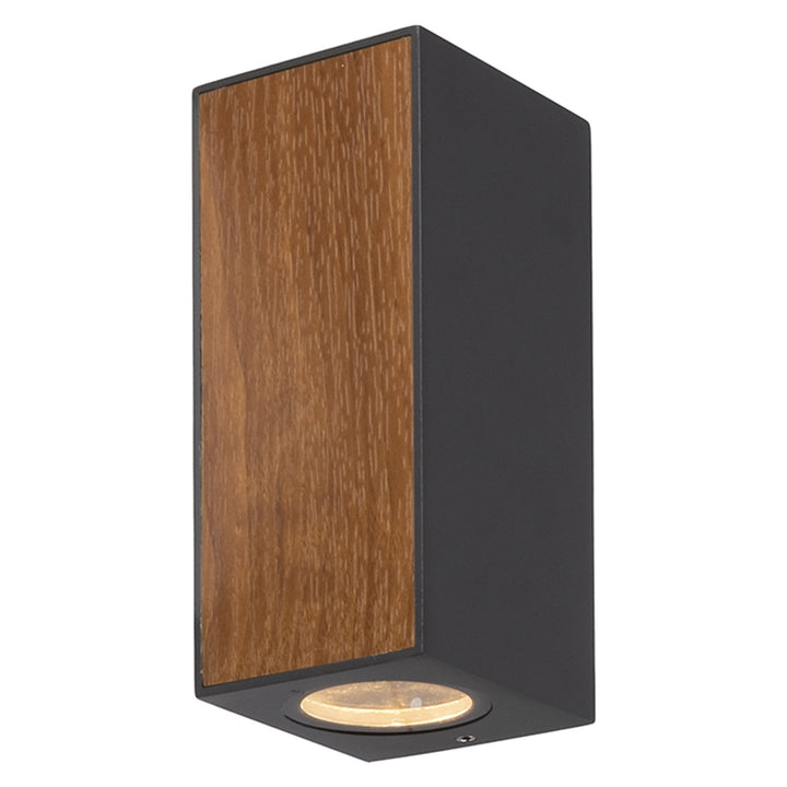 Mantra M7929 Beret Outdoor Wall Lamp 2 Light Graphite