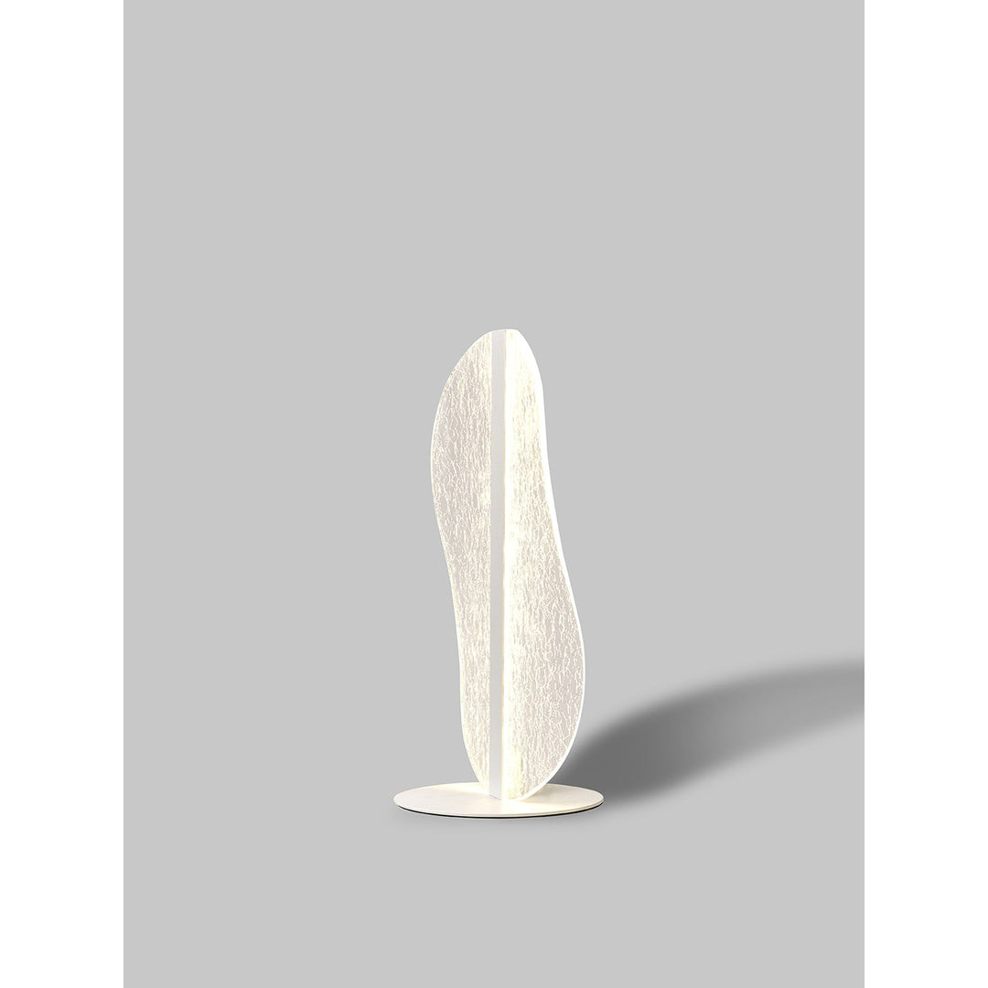 Mantra M7768 Bianca Table Lamp 15W LED White Acrylic