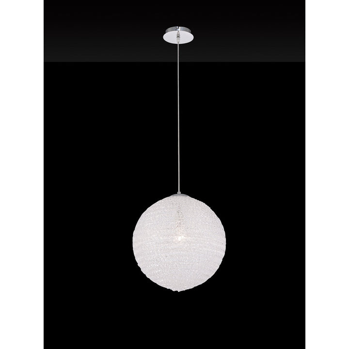 Mantra M5711 Bola Pendant 40cm Round 1 x E27 Chrome