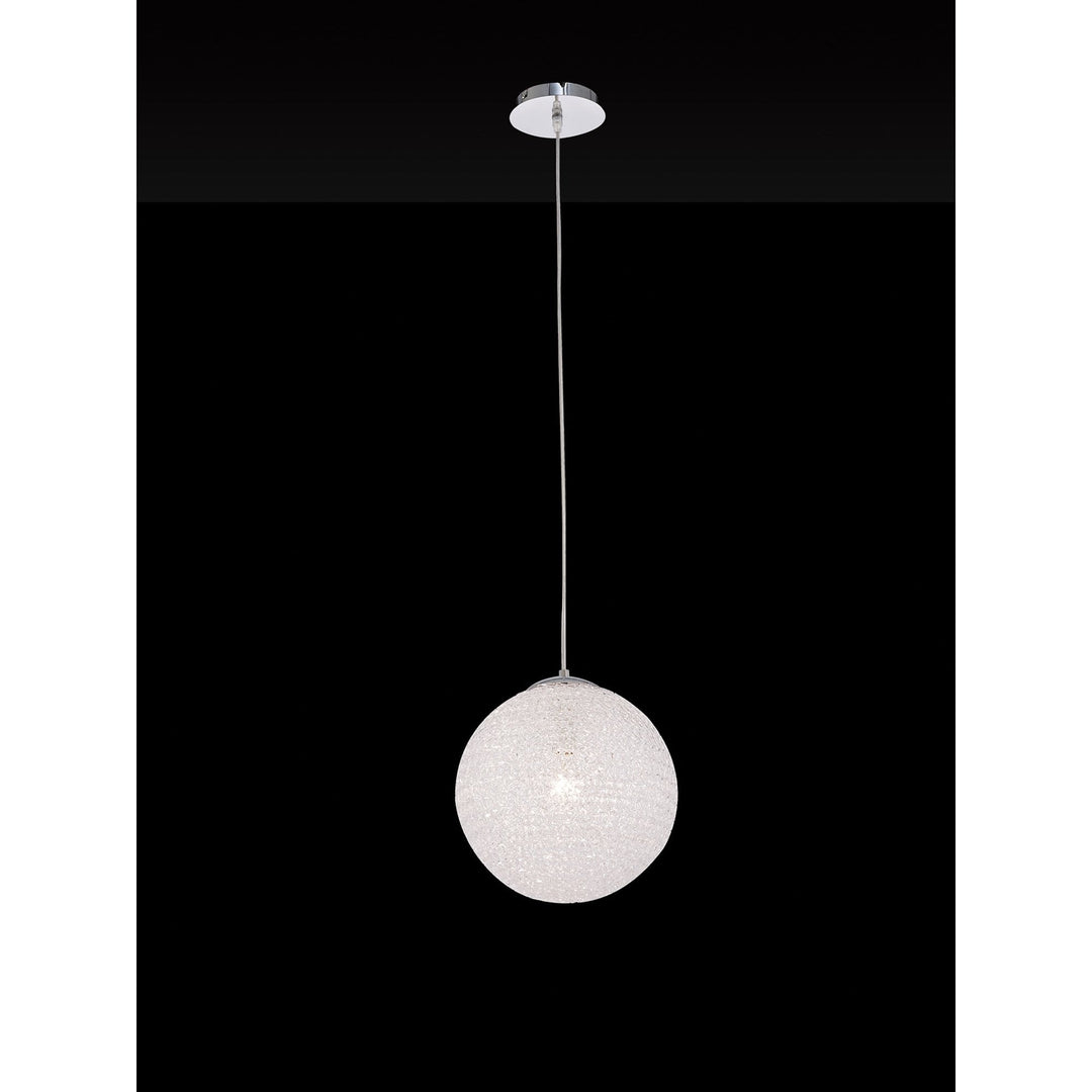 Mantra M5712 Bola Pendant 30cm Round 1 x E27 Chrome