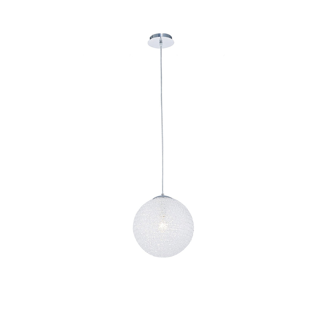 Mantra M5712 Bola Pendant 30cm Round 1 x E27 Chrome