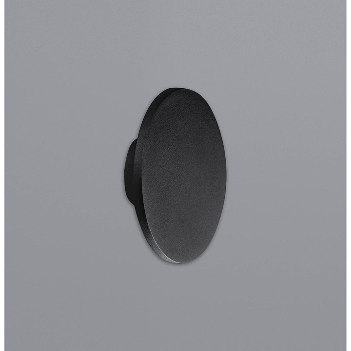 Mantra MC0131 Bora Bora Wall Light 13.5cm Round 6W LED Matt Black