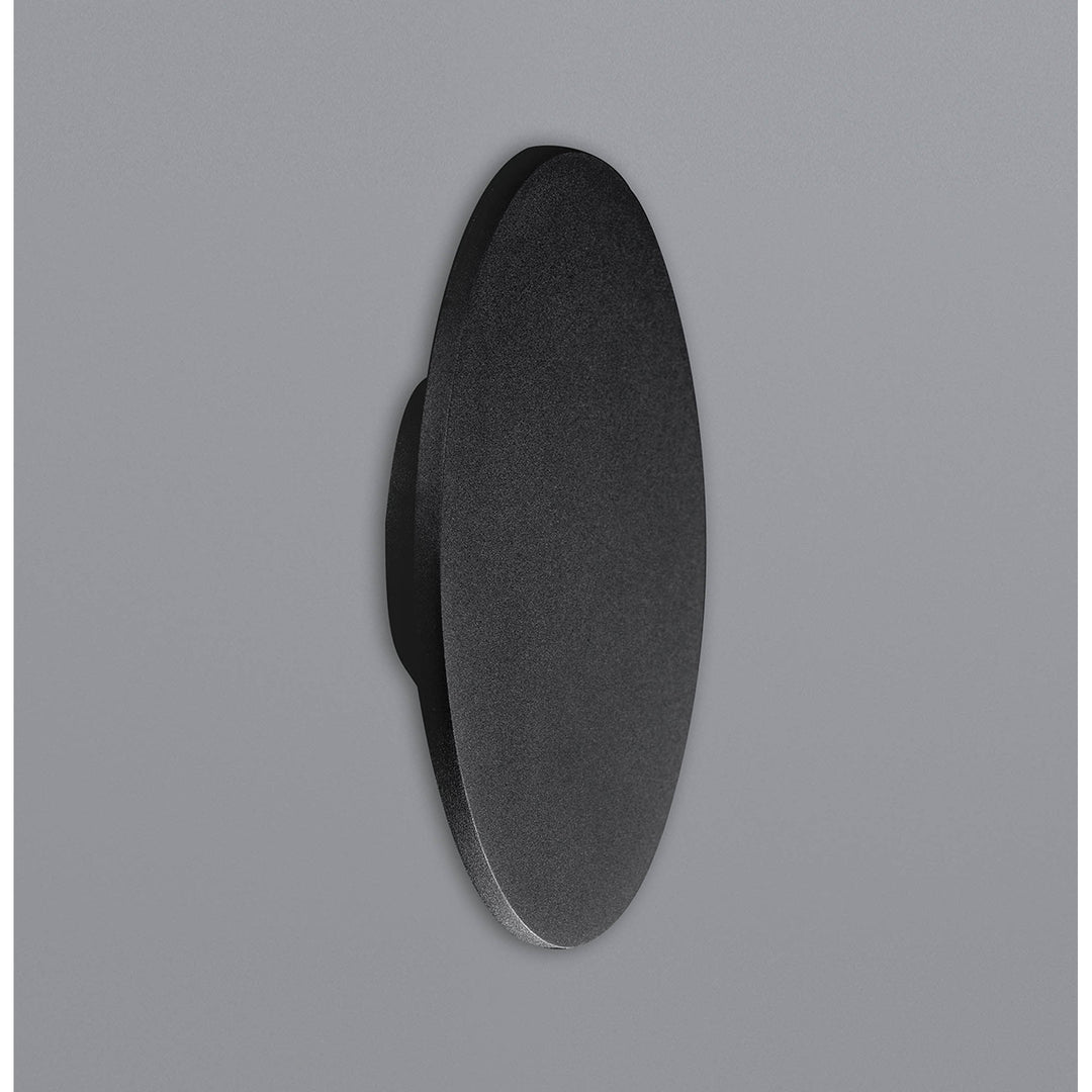 Mantra MC0133 Bora Bora Wall Light 27cm Round 16W LED Matt Black