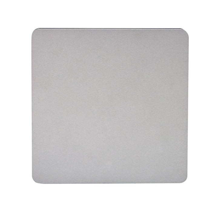 Mantra MC0113 Bora Bora Wall Light 13cm Square 6W LED Silver Paint