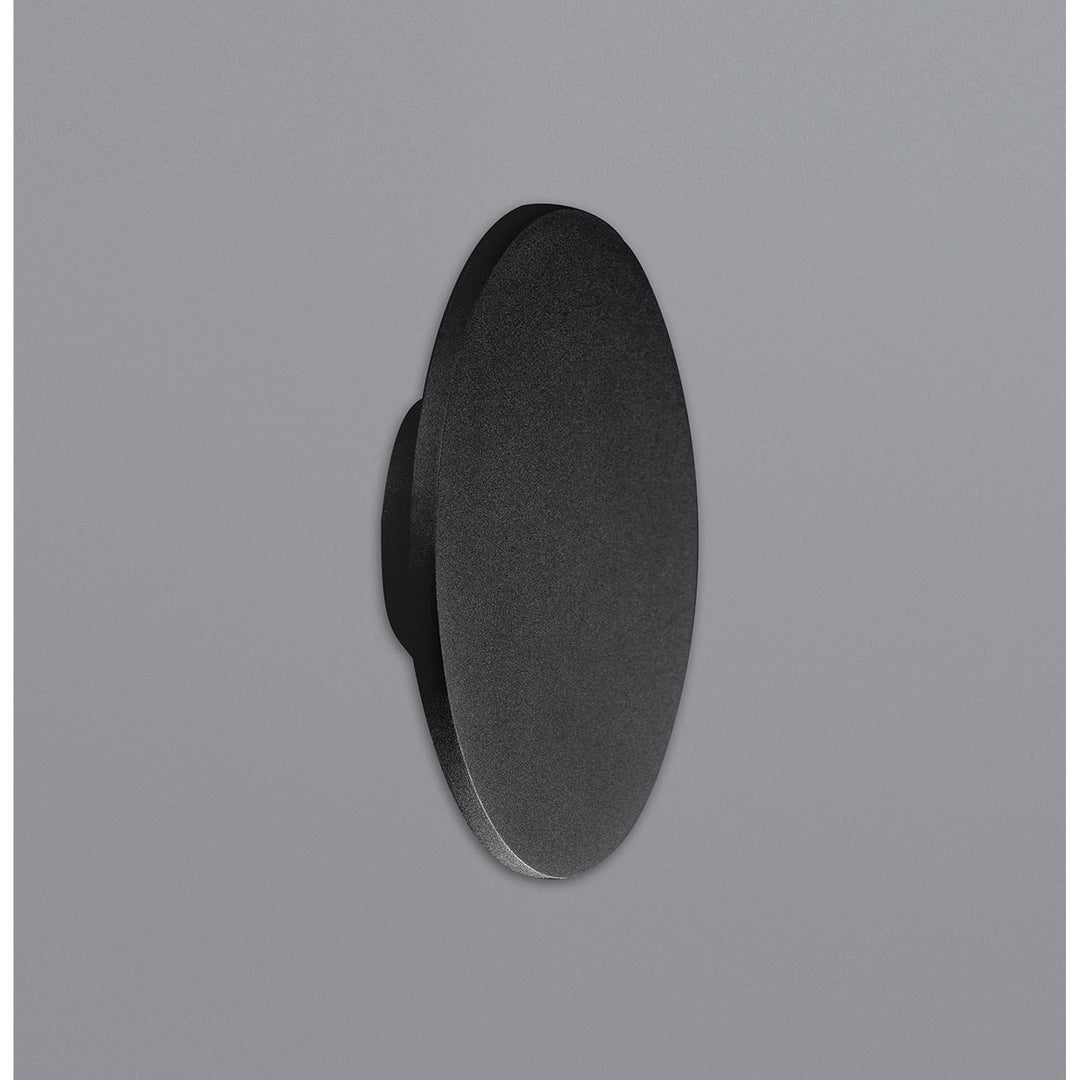 Mantra MC0132 Bora Bora Wall Light 18cm Round 12W LED Matt Black