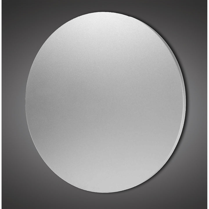 Mantra MC0112 Bora Bora Wall Light 18cm Round 12W LED Silver Paint