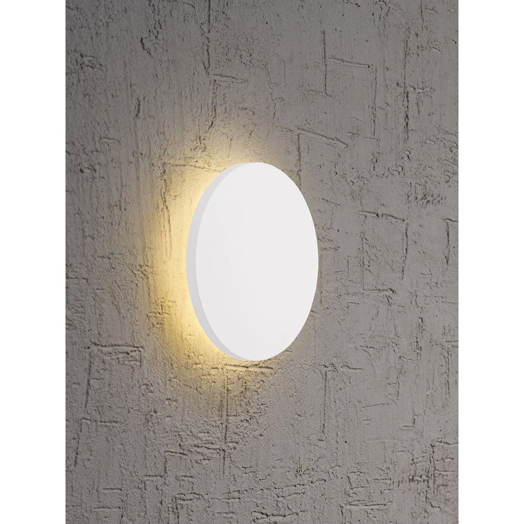 Mantra MC0101 Bora Bora Wall Light 13.5cm Round 6W LED Matt White