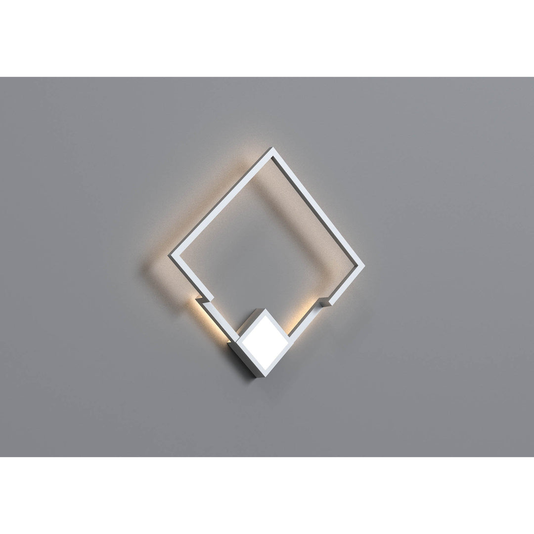 Mantra M7668 Boutique Square Wall Lamp 25W LED White