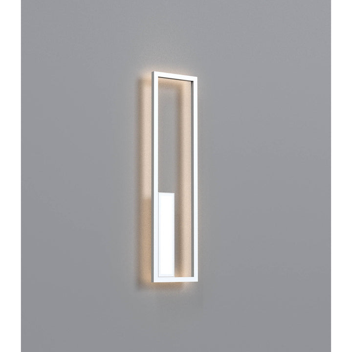 Mantra M7665 Boutique Rectangle Wall Lamp Dimmable 40W LED White