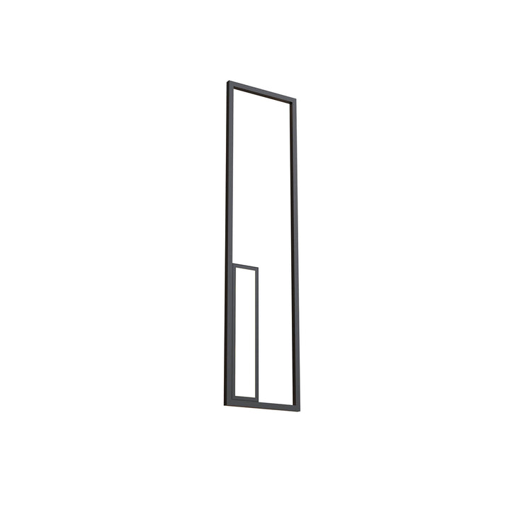 Mantra M7674 Boutique Rectangle Wall Lamp 50W LED Black