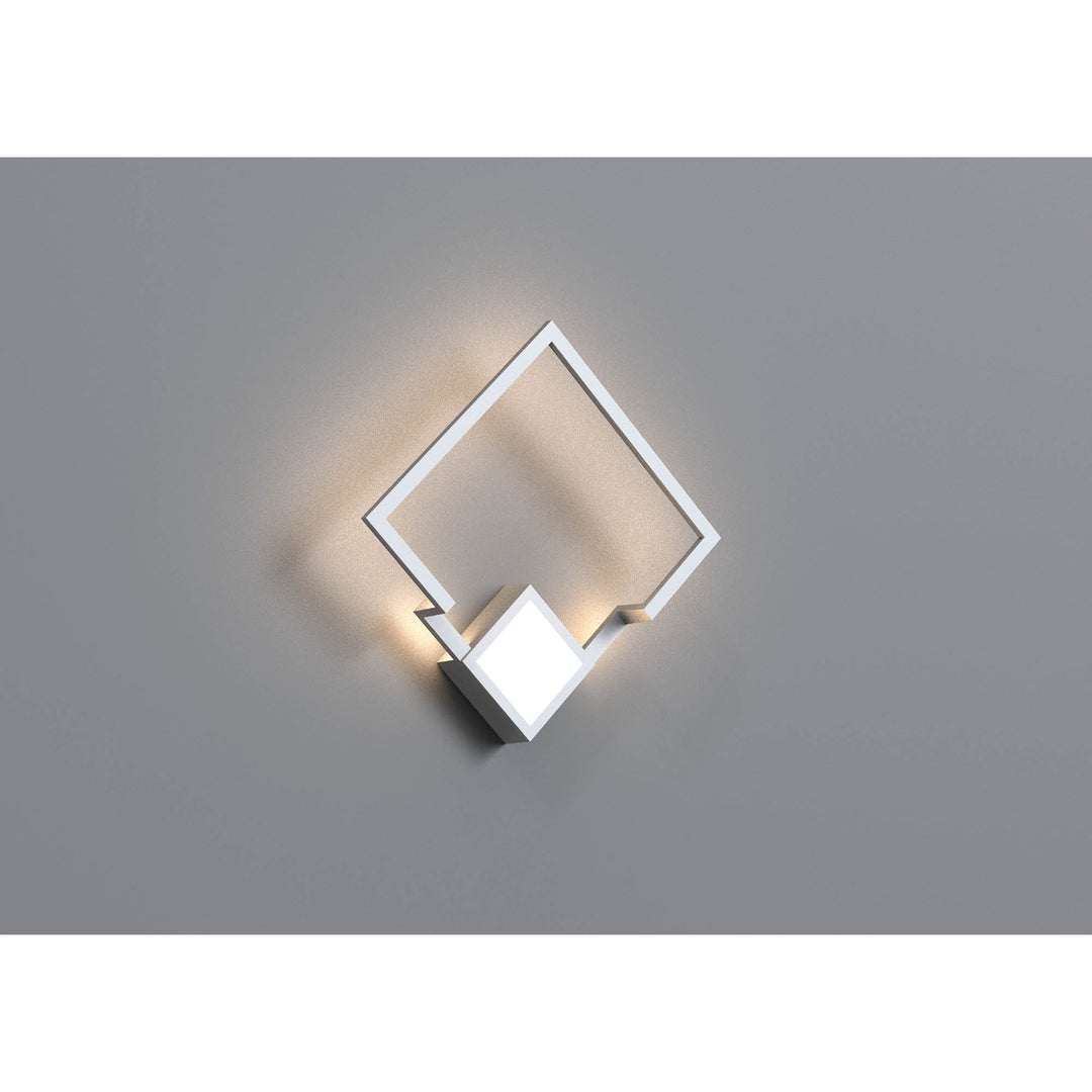 Mantra M7671 Boutique Square Wall Lamp Dimmable 18W LED White