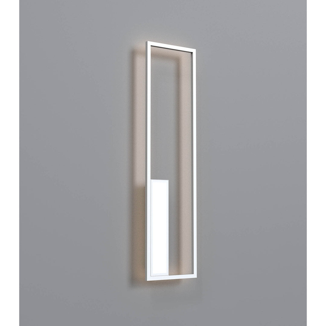 Mantra M7663 Boutique Rectangle Wall Lamp Dimmable 50W LED White