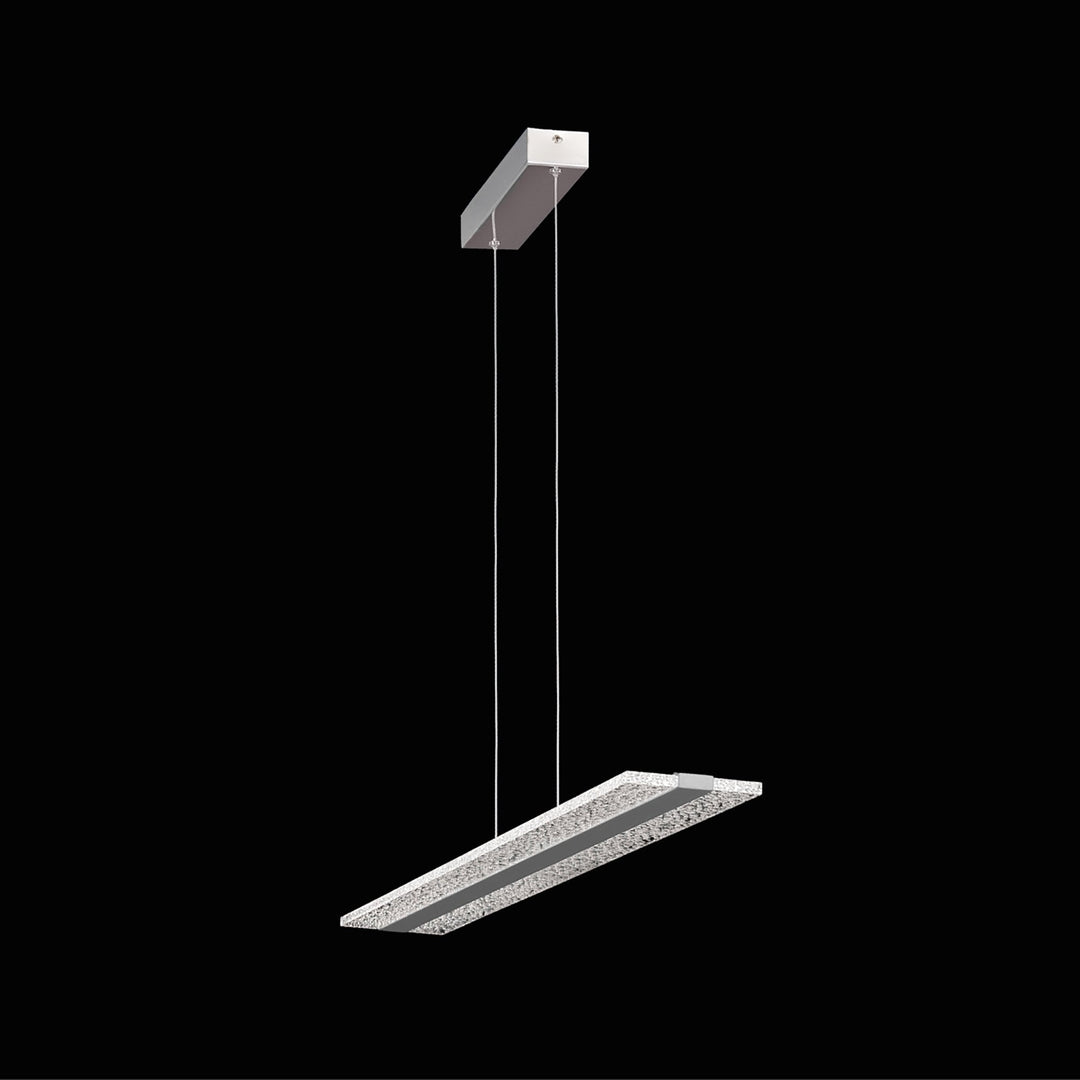 Mantra M5790 Burbuja Pendant Linear 120cm 48W LED Chrome