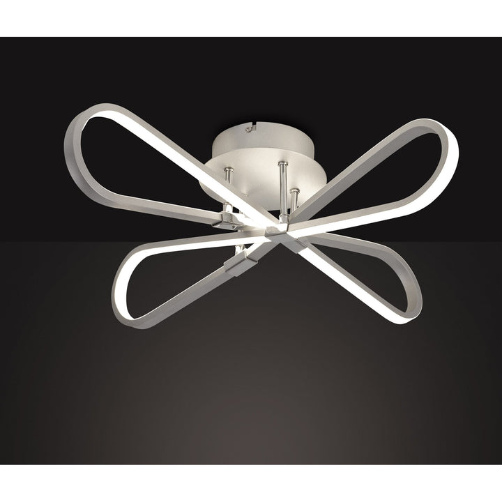 Mantra M5982 Bucle Ceiling Light LED Silver