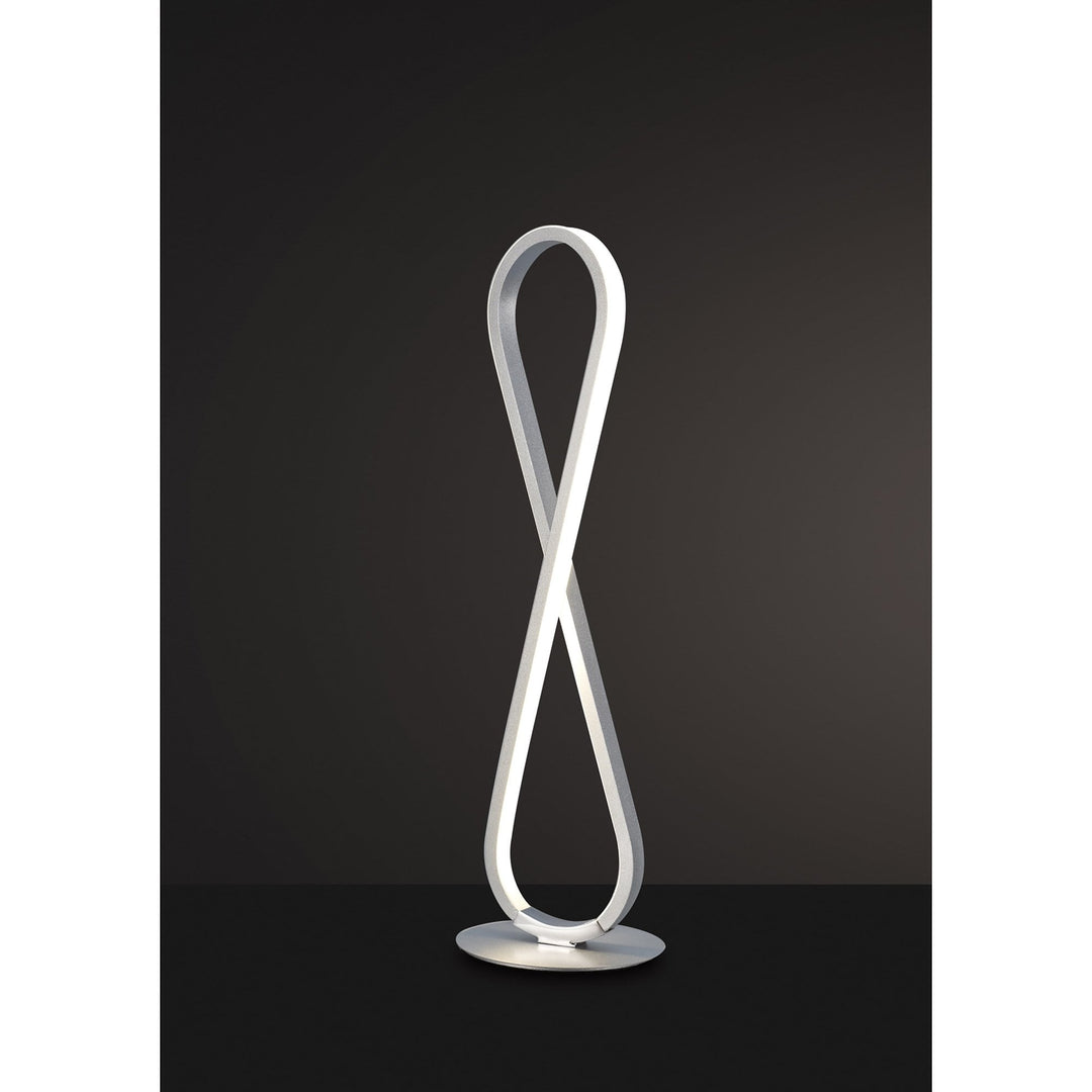 Mantra M5984 Bucle Table Lamp LED Silver