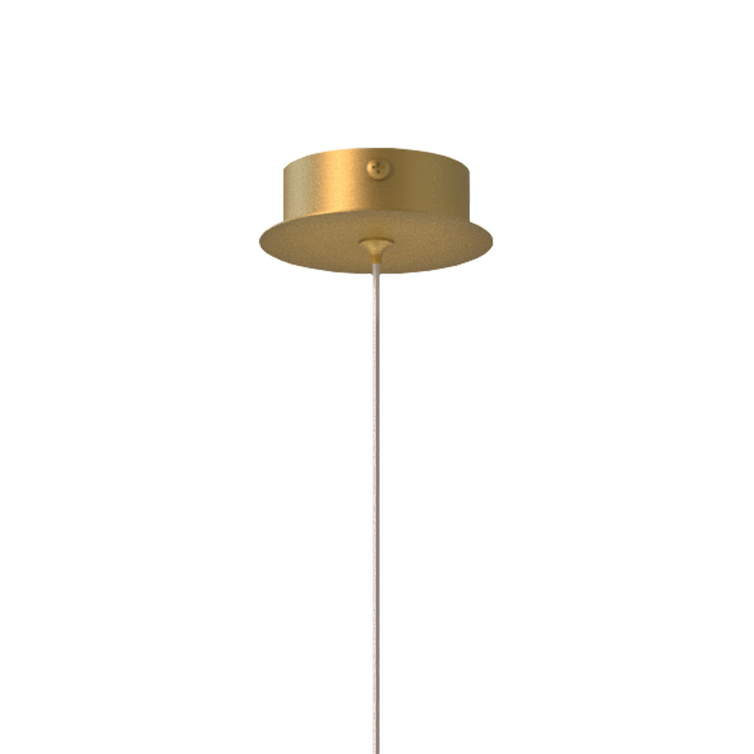 Mantra M8080 Cala 1 Light Pendant 6W LED Gold