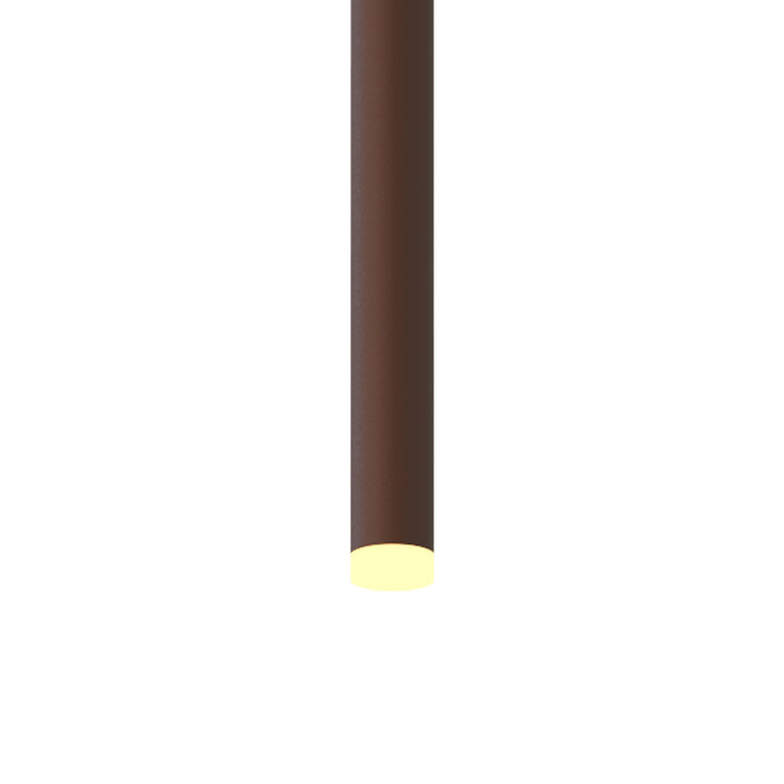 Mantra M8081 Cala 1 Light Pendant 6W LED Rust Brown