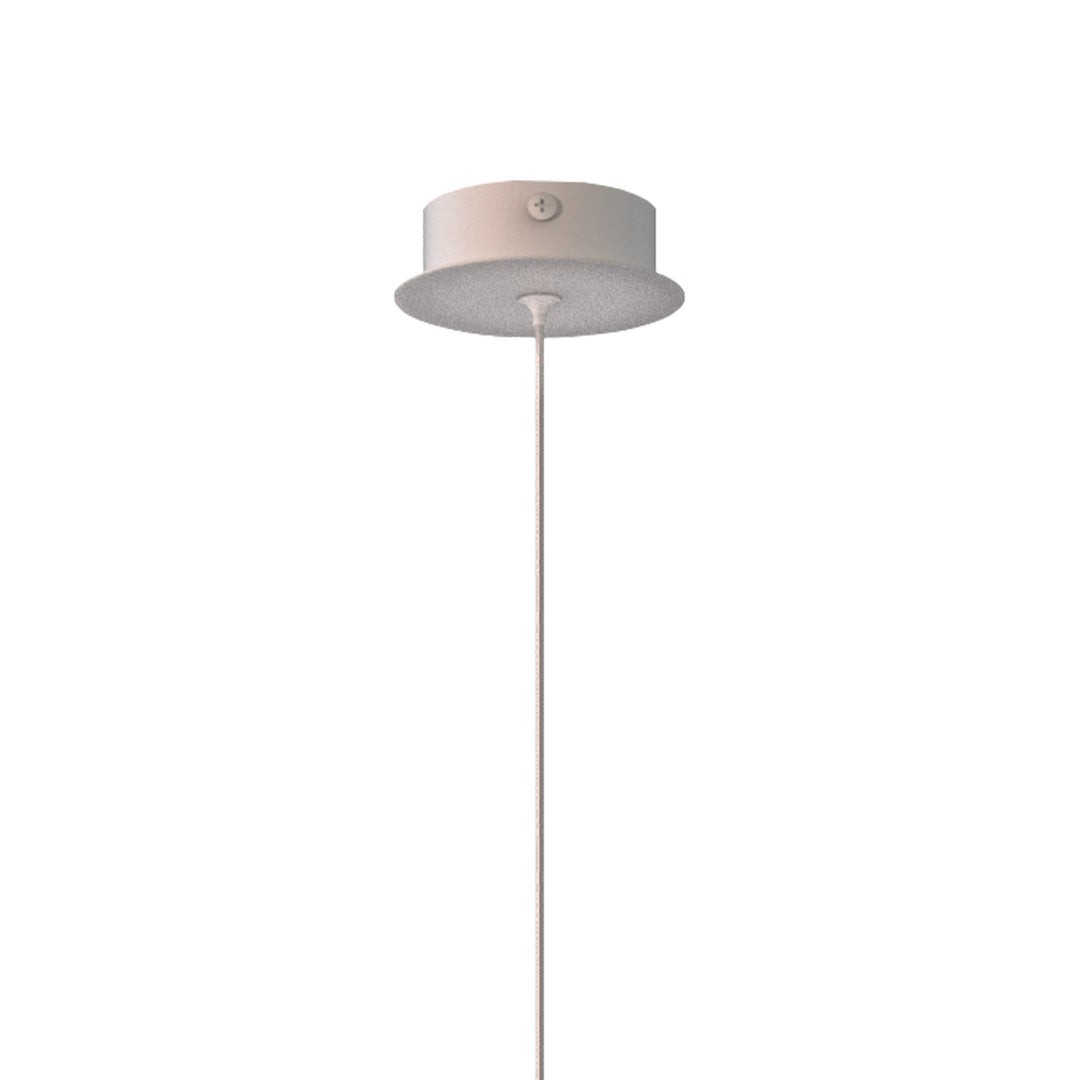 Mantra M8078 Cala 1 Light Pendant 6W LED Sand White