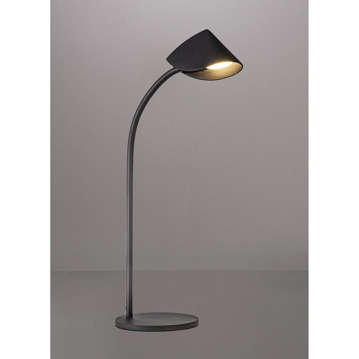 Mantra M7587 Capuccina Large 1 Light Table Lamp 8.5W LED Black