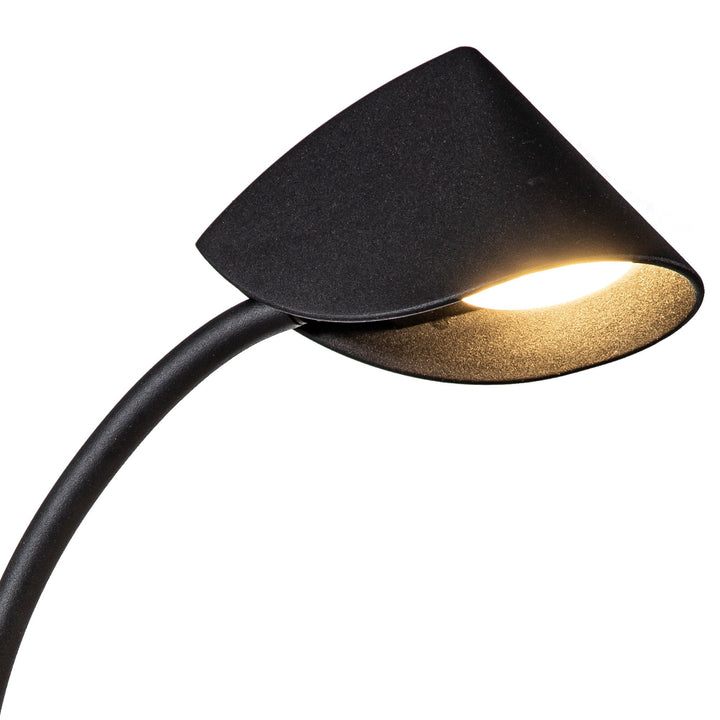 Mantra M7587 Capuccina Large 1 Light Table Lamp 8.5W LED Black