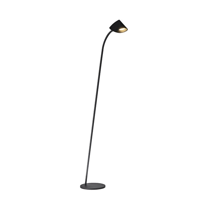 Mantra M7585 Capuccina 1 Light Floor Lamp 8.5W LED Black