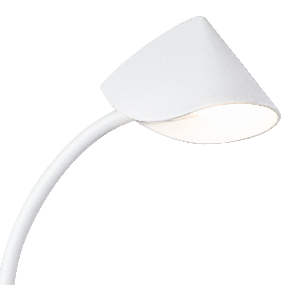 Mantra M7576 Capuccina Small 1 Light Table Lamp 8.5W LED White