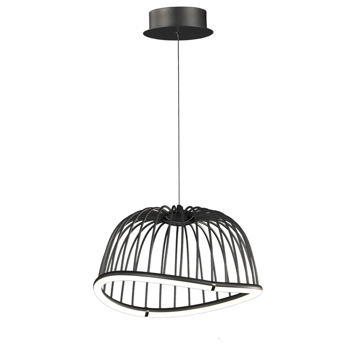 Mantra M6685 Celeste Pendant 41cm Round 20W LED Black