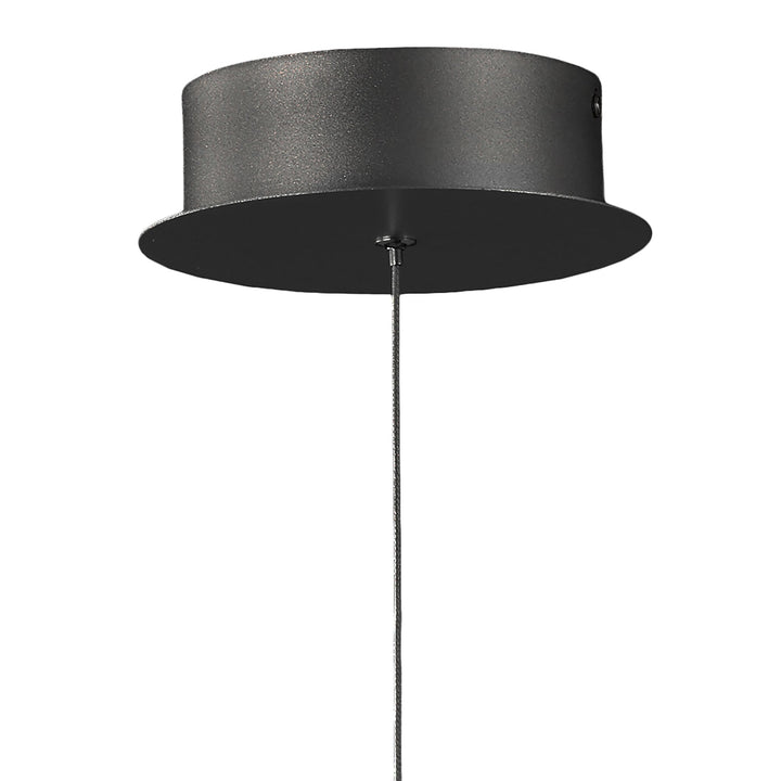 Mantra M6685 Celeste Pendant 41cm Round 20W LED Black