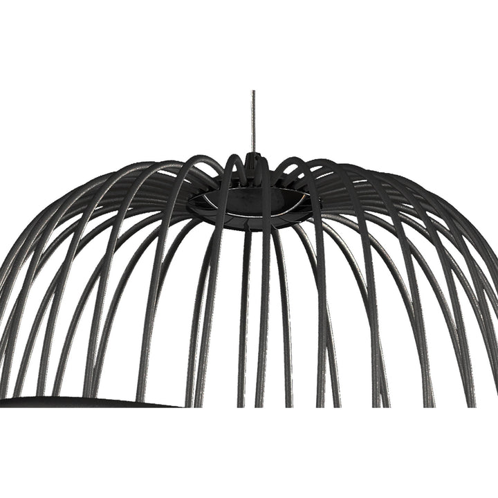 Mantra M6685 Celeste Pendant 41cm Round 20W LED Black