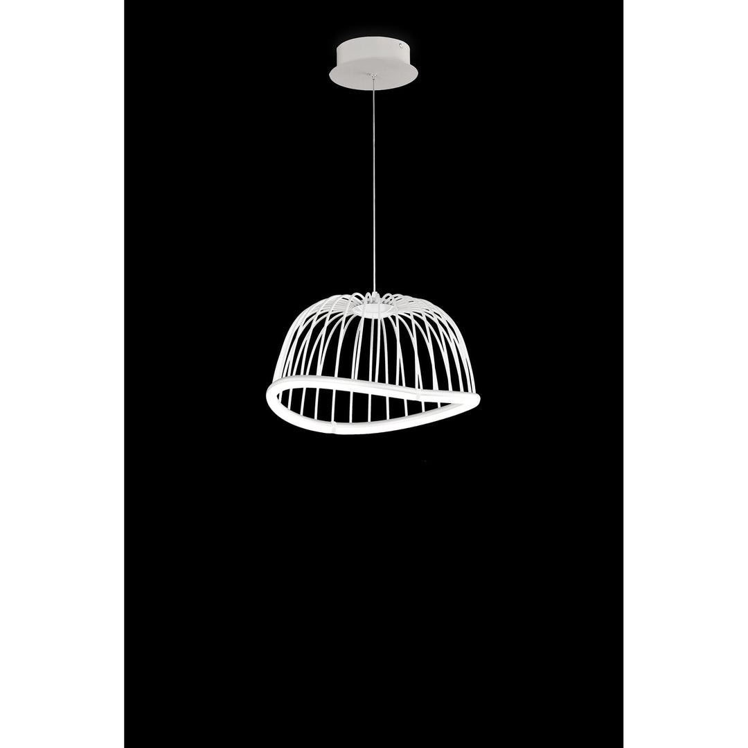 Mantra M6682 Celeste Pendant 41cm Round 20W LED White