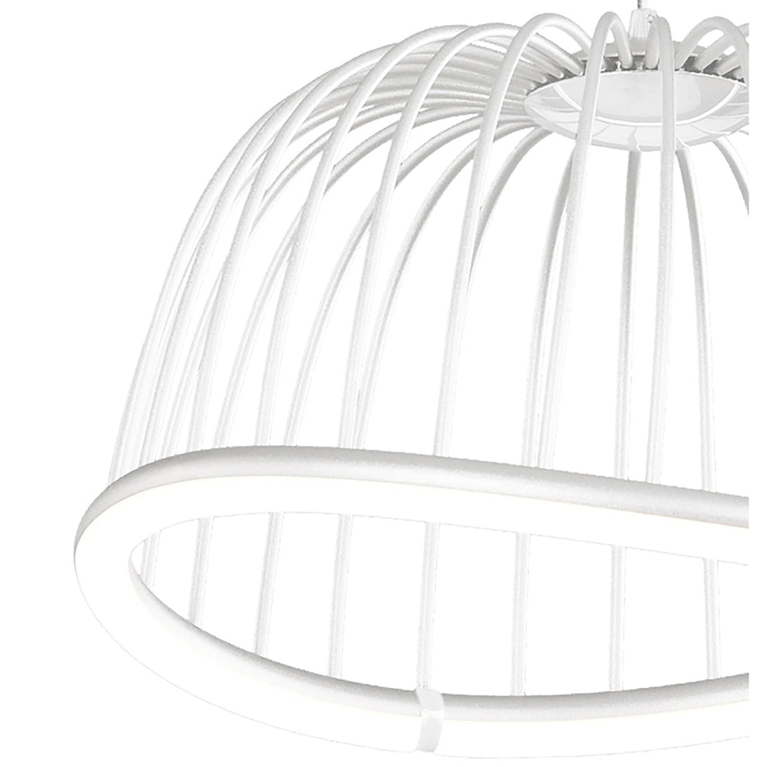 Mantra M6682 Celeste Pendant 41cm Round 20W LED White