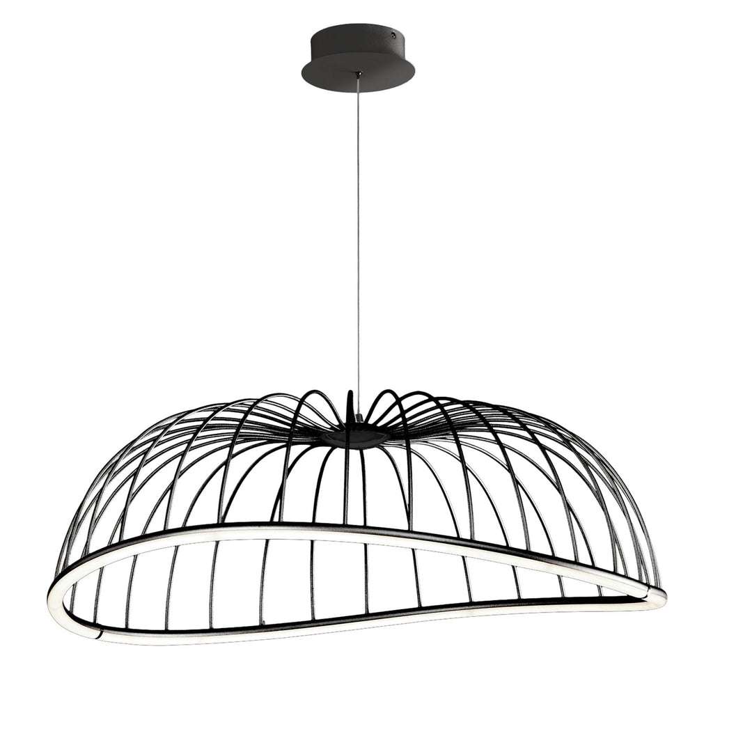 Mantra M6683 Celeste Pendant 81cm Round 40W LED Black