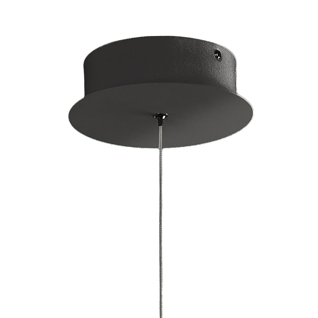 Mantra M6683 Celeste Pendant 81cm Round 40W LED Black