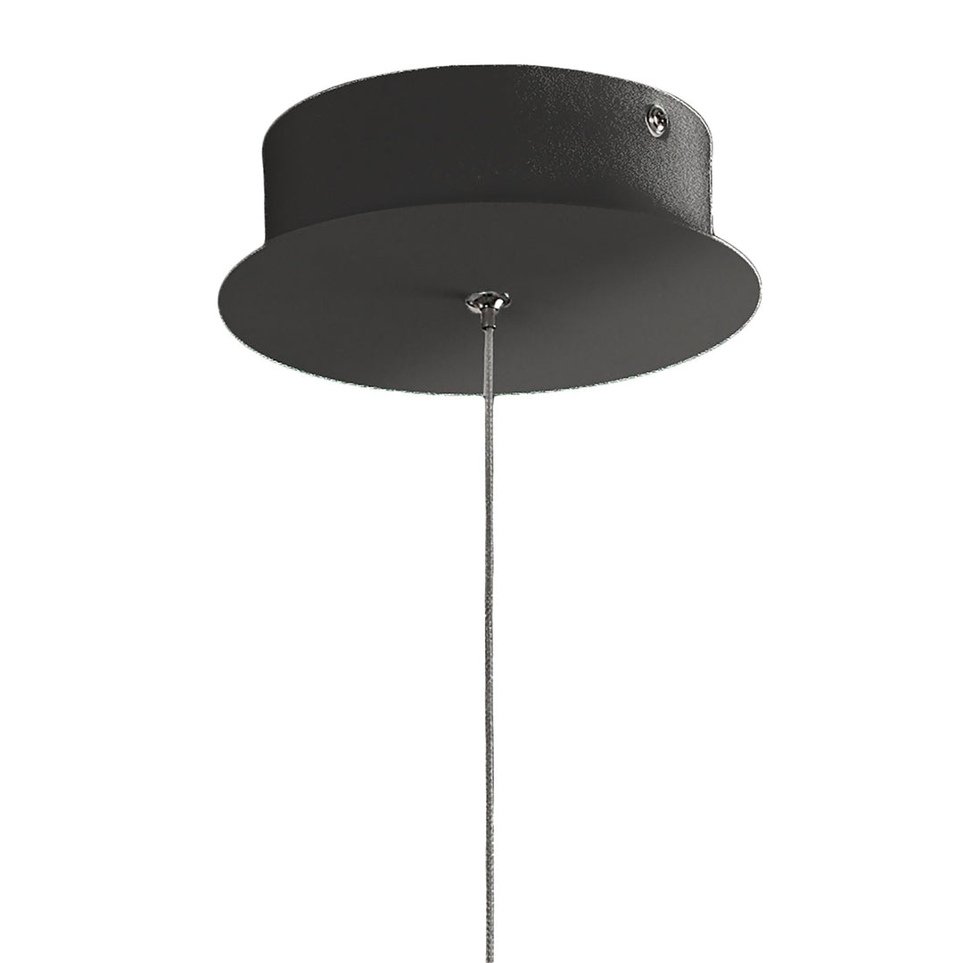 Mantra M6684 Celeste Pendant 61cm Round 30W LED Black