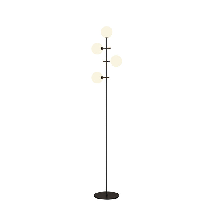 Mantra M7639 Cellar Floor Lamp 4 Light Replaceable 5W LEDs Black