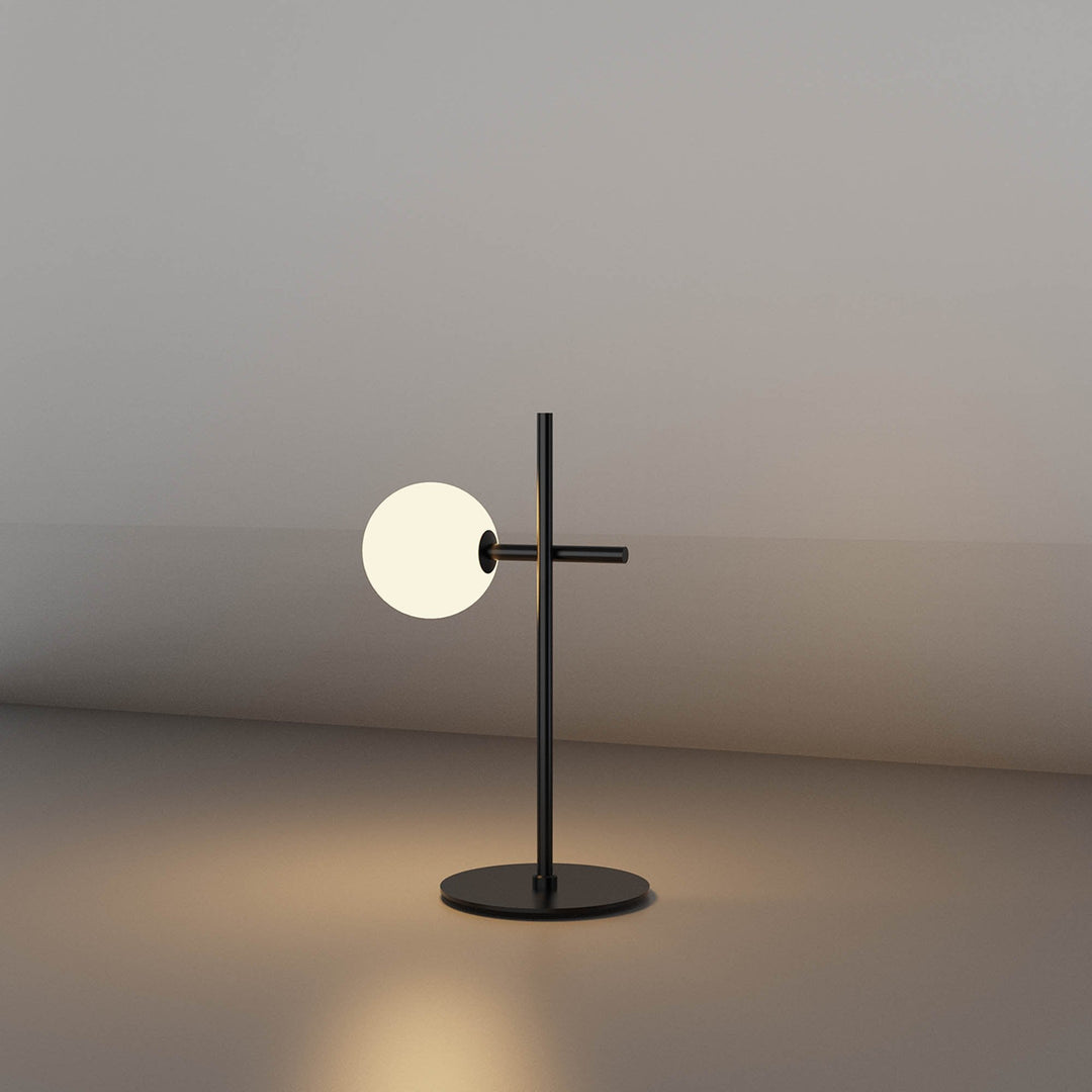 Mantra M7638 Cellar Table Lamp 1 Light Replaceable 5W LEDs Black