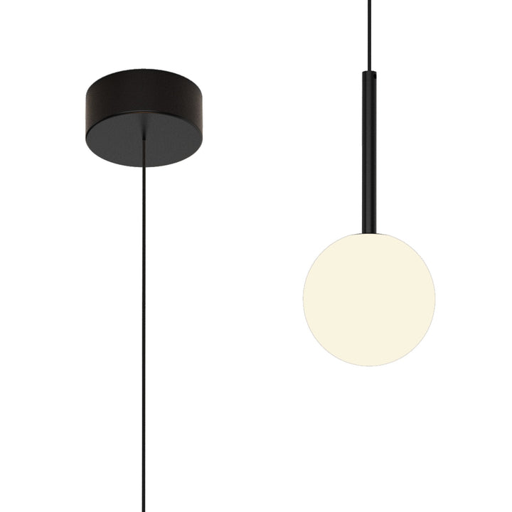 Mantra M7634 Cellar Pendant 1 Light Replaceable 5W LEDs Black