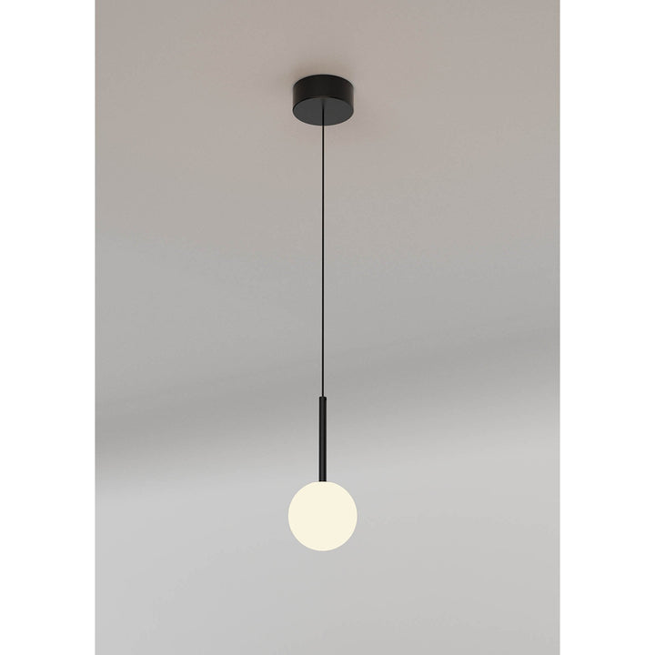 Mantra M7634 Cellar Pendant 1 Light Replaceable 5W LEDs Black