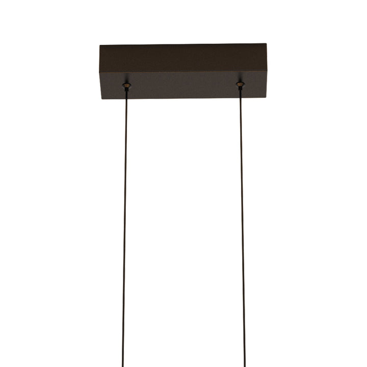 Mantra M7631 Cellar Linear Pendant 8 Light Replaceable 5W LEDs Black