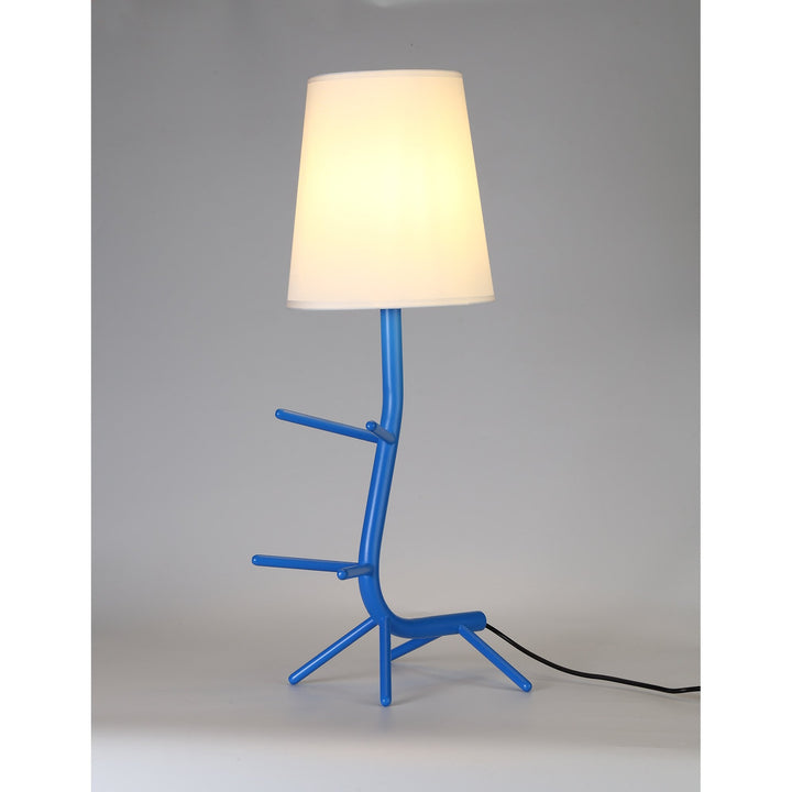 Mantra M7253 Centipede Table Lamp Shade 1 Light Blue / White