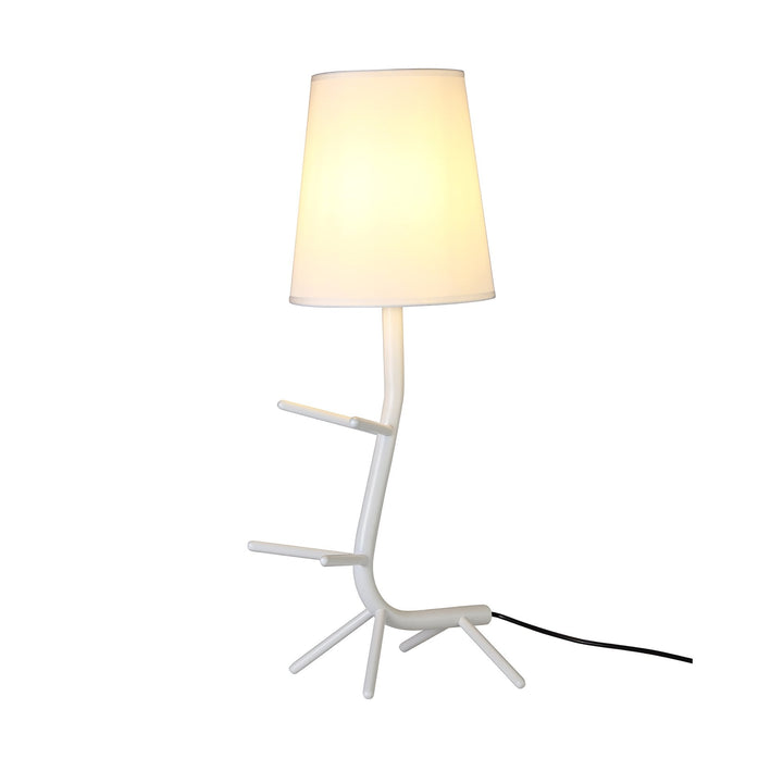 Mantra M7250 Centipede Table Lamp Shade 1 Light White