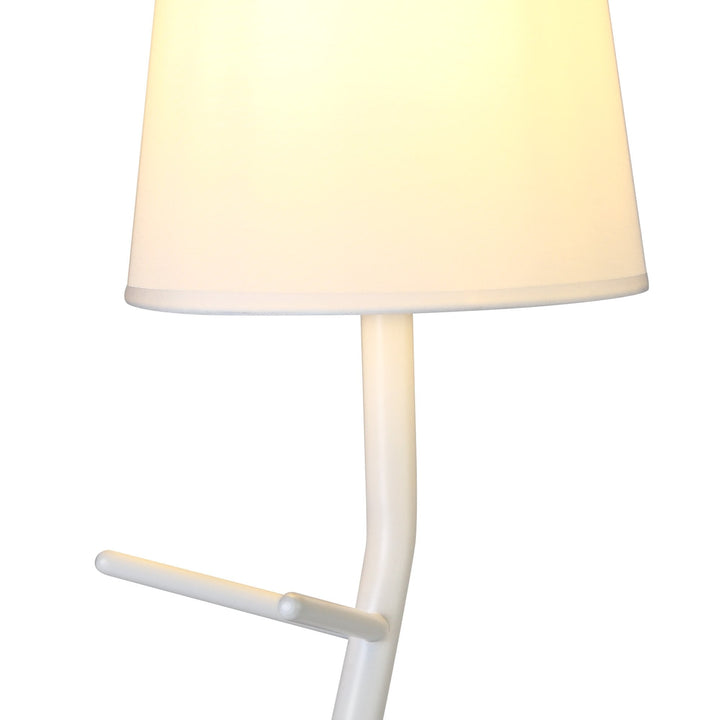 Mantra M7250 Centipede Table Lamp Shade 1 Light White