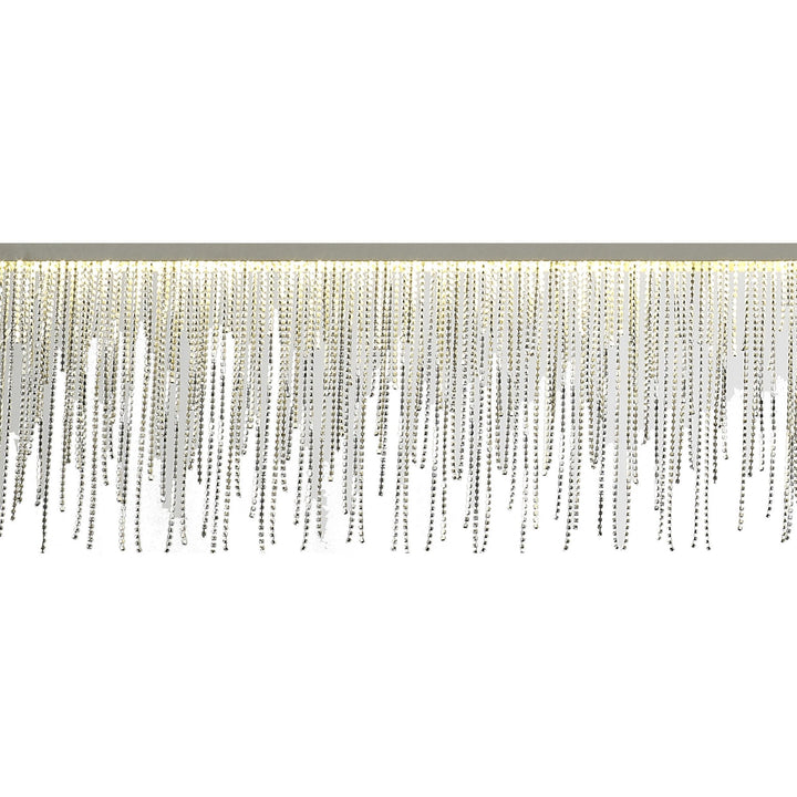 Mantra M6250 Cinna Linear Pendant 33W LED Polished Chrome / Crystal Chain