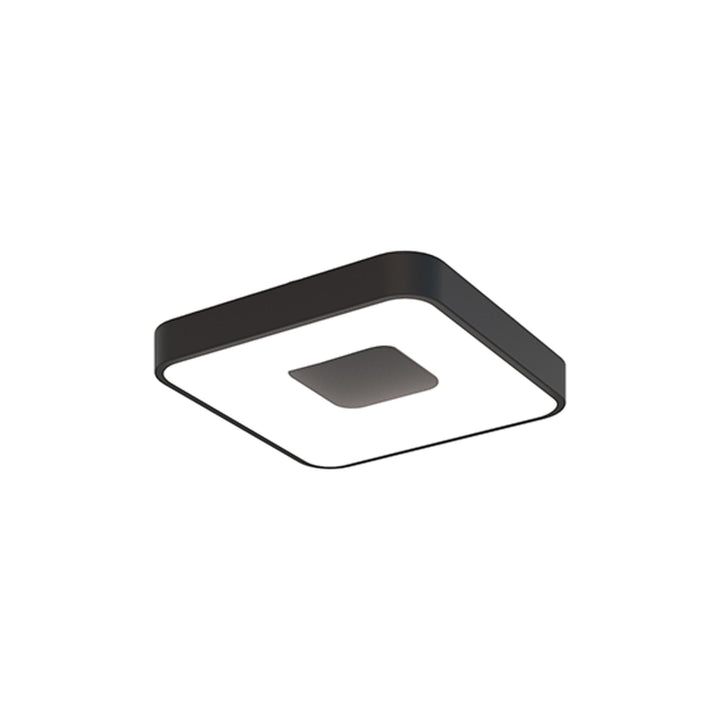 Mantra M7923 Coin Square Ceiling 56W LED Remote Control - Black