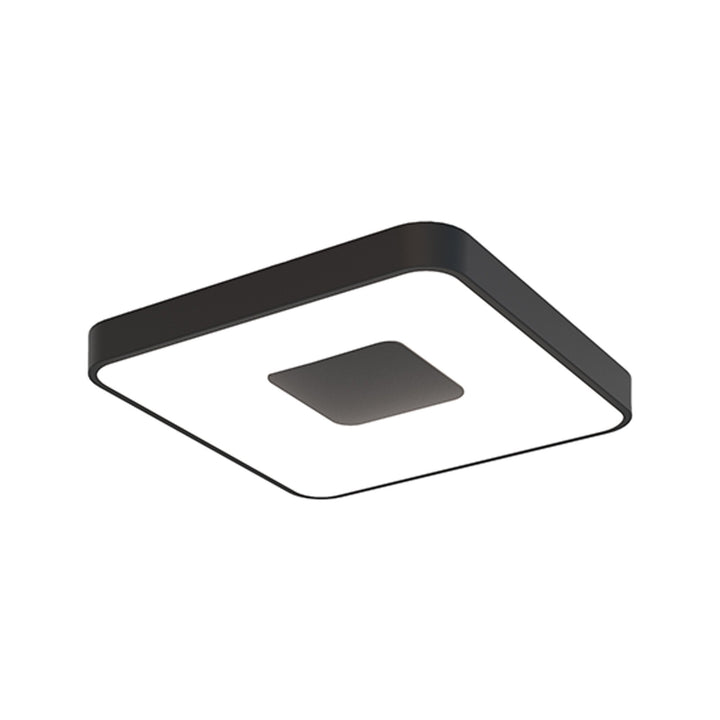 Mantra M7920 Coin Square Ceiling 80W LED Remote Control - Black