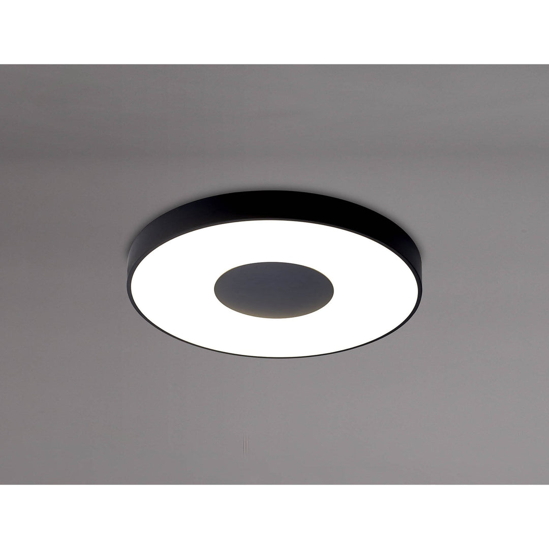 Mantra M7564 Coin Round Ceiling 80W LED Remote Control - Black