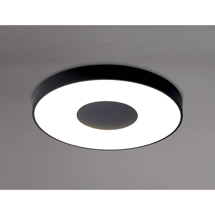 Mantra M7561 Coin Round Ceiling 100W LED Remote Control - Black