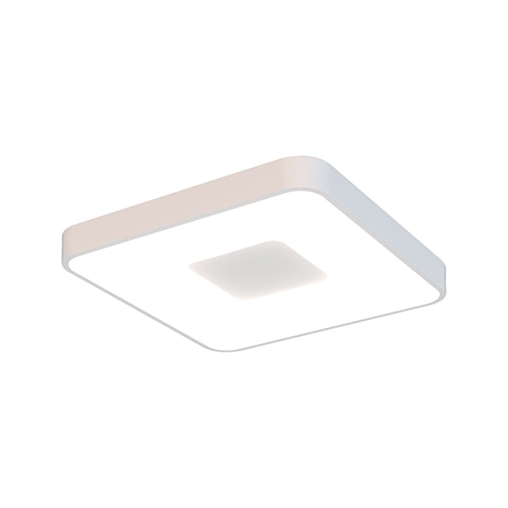 Mantra M7919 Coin Square Ceiling 80W LED Remote Control - White