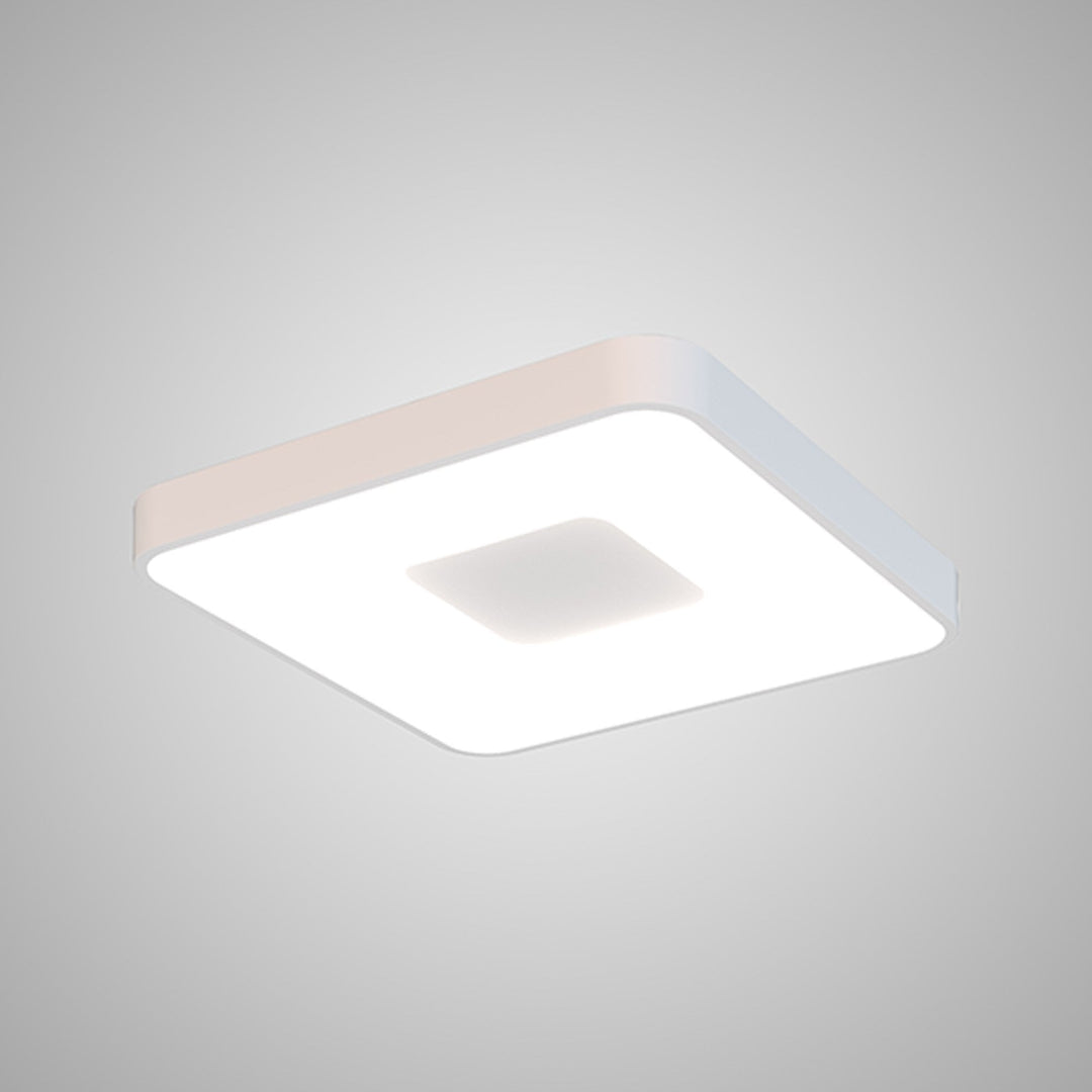 Mantra M7919 Coin Square Ceiling 80W LED Remote Control - White